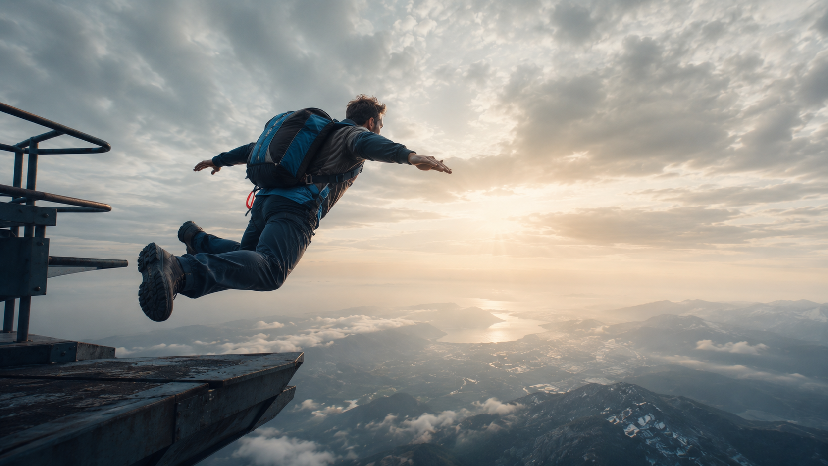 Sometimes you need to take a leap of faith